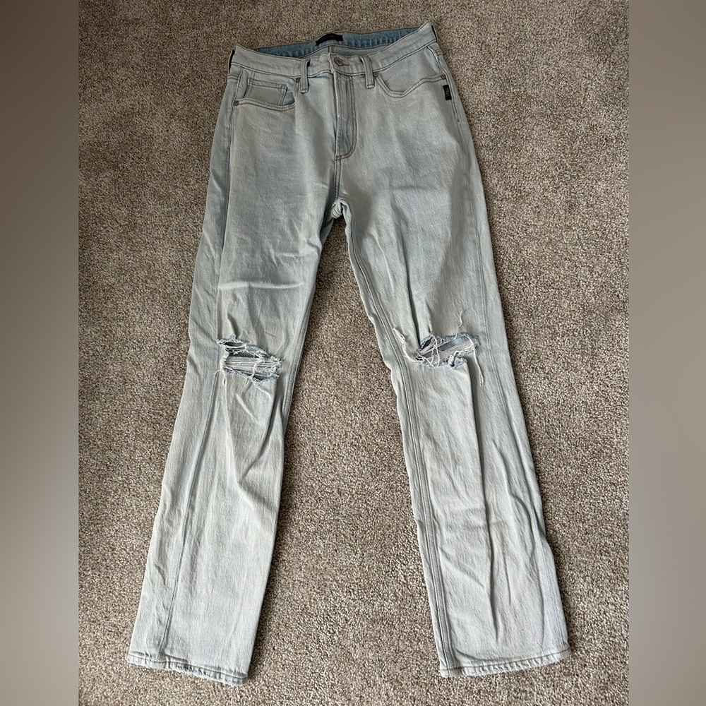 Women’s Silver Jeans 90’s Boyfriend Ripped Jeans